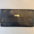 BCBG Paris Black Studded Envelope Clutch Bag Evening Purse